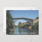Ironbridge Shropshire Postkarte (Vorne/Hinten)