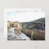 Ironbridge, Telford, Shropshire, UK Postkarte (Vorne/Hinten)