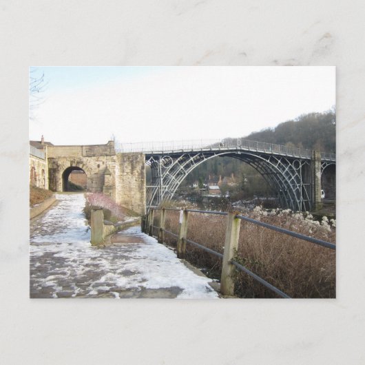 Ironbridge, Telford, Shropshire, UK Postkarte (Vorderseite)