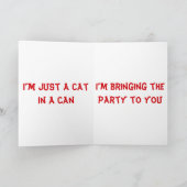 Ironcat Happy Birthday Karte (Innenseite)