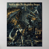 Ironclad Dragon Puzzle Poster (Vorne)