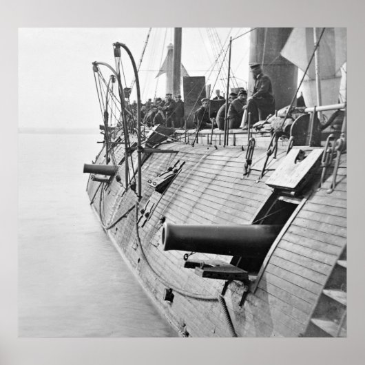 Ironclad Galena, ziviler Krieg, 1862 Poster (Vorne)