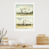 Ironclad Vindikator von D.M.N. Stouffer im Jahr 18 Poster (Küche)