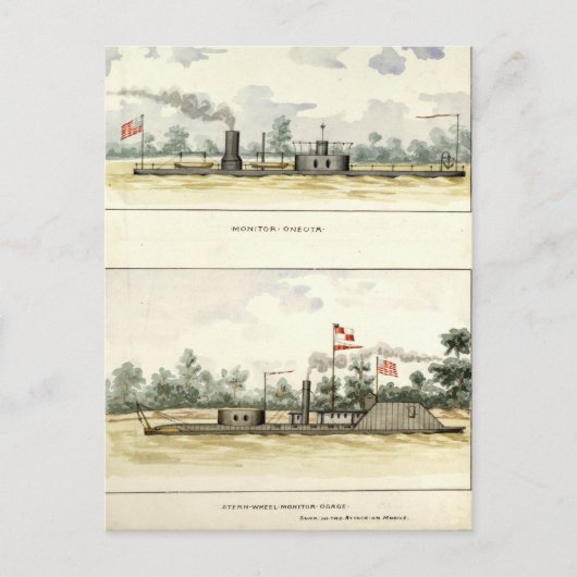 Ironclads Postkarte (Vorderseite)