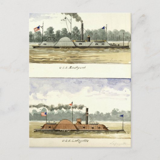 Ironclads Postkarte (Vorderseite)