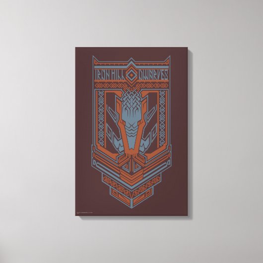 Ironhilen-Schildkröten-Symbol Leinwanddruck (Vorderseite)