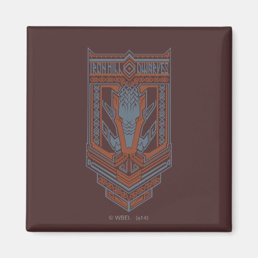 Ironhilen-Schildkröten-Symbol Magnet (Vorne)