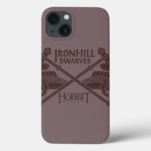 Ironhill-Zwerge-Movie-Symbol Case-Mate iPhone Hülle (Rückseite)