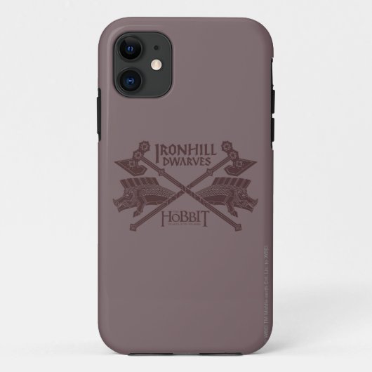 Ironhill-Zwerge-Movie-Symbol Case-Mate iPhone Hülle (Rückseite)