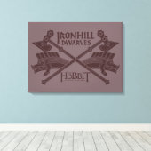 Ironhill-Zwerge-Movie-Symbol Leinwanddruck (Insitu (Holzboden))