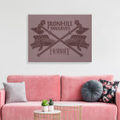Ironhill-Zwerge-Movie-Symbol Leinwanddruck (Insitu (Wohnzimmer))