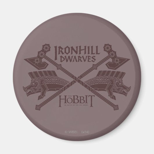 Ironhill-Zwerge-Movie-Symbol Magnet (Vorne)