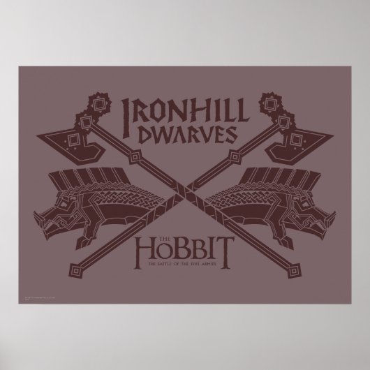 Ironhill-Zwerge-Movie-Symbol Poster (Vorne)