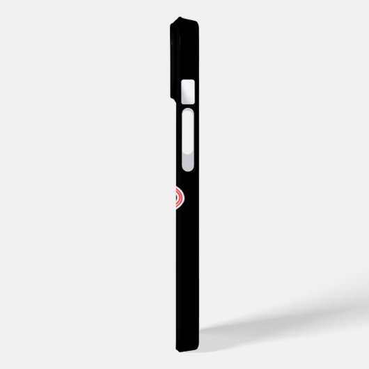 Ironic Atomic Case-Mate iPhone Hülle (Rückseite / Links)