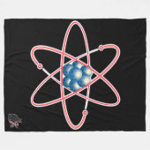 Ironic Atomic Fleecedecke (Vorderseite (Horizontal))