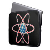 Ironic Atomic Laptopschutzhülle (Vorderseite Links)
