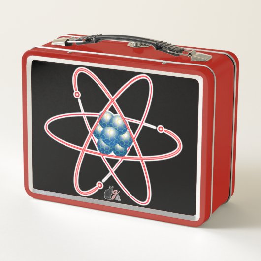 Ironic Atomic Metall Brotdose (Rückseite)