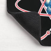 Ironic Atomic Mouse Pad Mousepad (Ecke)