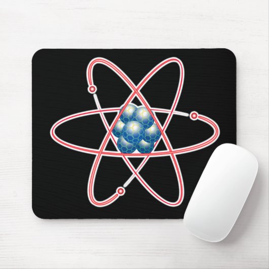 Ironic Atomic Mouse Pad Mousepad (Mit Mouse)
