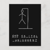 Ironic Hangman Postkarte (Vorderseite)