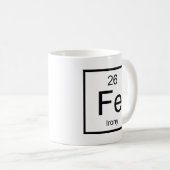 Ironie-Element-Tasse Kaffeetasse (VorderseiteRechts)