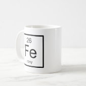 Ironie-Element-Tasse Kaffeetasse (Vorderseite Links)
