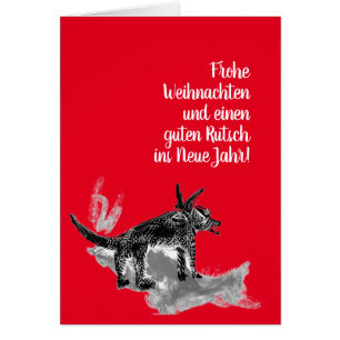 Ironie-Hundedesign-Karten