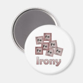 Ironie Magnet (Vorderseite/Rückseite)