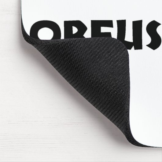 Ironie-Mausunterlage Mousepad (Ecke)