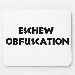 Ironie-Mausunterlage Mousepad