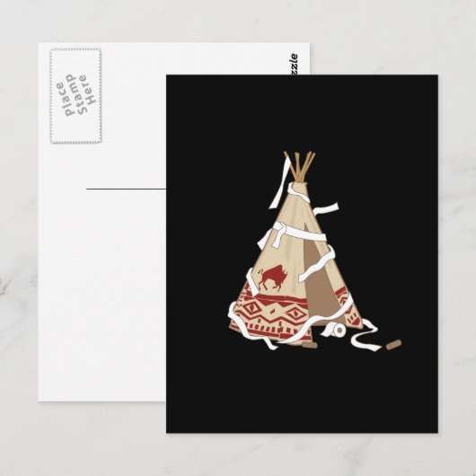 Ironie Postkarte (Vorne/Hinten)