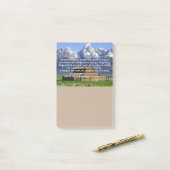 Ironien des Lebens Inspiration Post-it Klebezettel (Auf Schreibtisch)