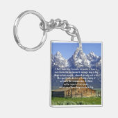 Ironien des Lebens Inspiration Schlüsselanhänger (Vorderseite links)