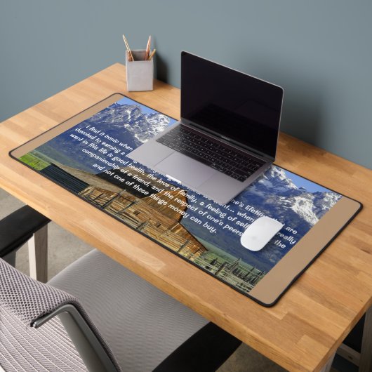 Ironien des Lebens Inspiration Schreibtischunterlage (Büro 2)