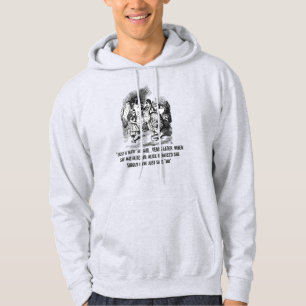 Ironische Alice (in Wunderland) Rehab Hoodie