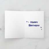 Ironische Alien Geburtstagskarte Karte (Innenseite)