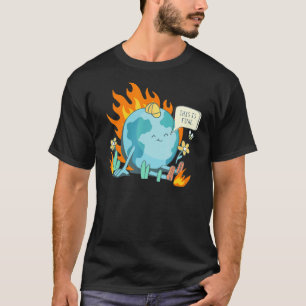 Ironische Erklärung zum Klimawandel: Das ist gut T-Shirt
