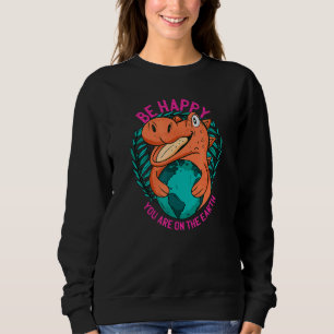 Ironische Erklärung zum Klimawandel durch ein Dino Sweatshirt