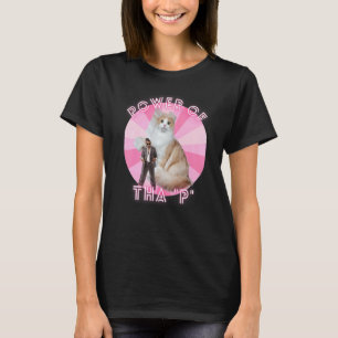 Ironische Katze Meme Hip-Hop Streetwear Macht Von T-Shirt