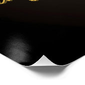 Ironischer Geburtstagsjunge Poster (Ecke)