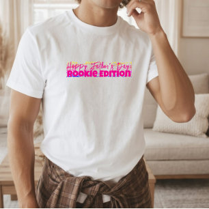 Ironischer Slogan Neuer Väter erster Vatertag Humo T-Shirt