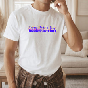 Ironischer Slogan Neuer Väter erster Vatertag Humo T-Shirt