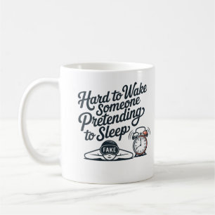 Ironischer Wecker-Geschenk Kaffeetasse