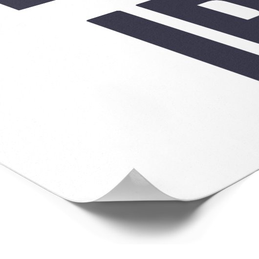 Ironisches chemisches Element FE Ironie Poster (Ecke)