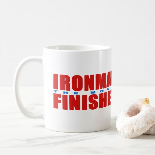 Ironman EBB-Andenken-Tasse Kaffeetasse (Mit Donut)