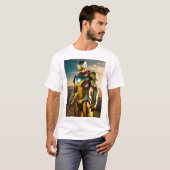 Ironman Elegance T-Shirt - Embrace den Power von S (Vorne ganz)