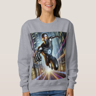 Ironman Futuristic City Rush Hoodie - Neon Hero Co