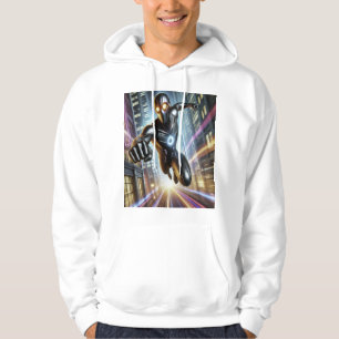 Ironman Futuristic City Rush Hoodie - Neon Hero Co