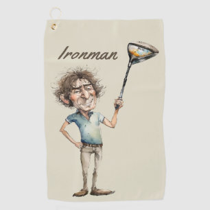 Ironman Golfer Golfhandtuch