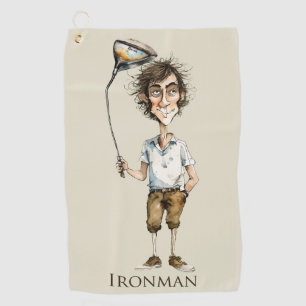 Ironman Golfer Golfhandtuch